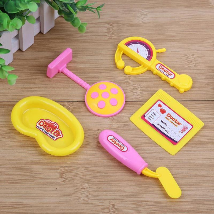 15pcs Children Pretend Set Portable Doctor Nurse Suitcase