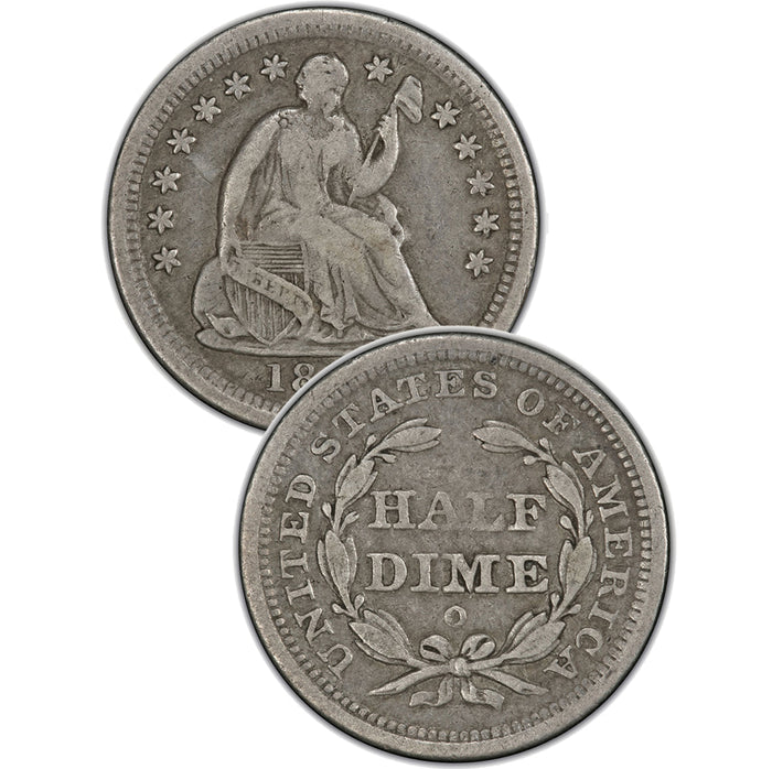 1839-O Seated Liberty Half Dime
