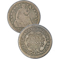1840-O "No Drapery" Seated Half Dime , Type 2 "Stars on Obverse"