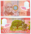 2009 Costa Rica 1000 Colones - Polymer “White-tail Deer” World Currency, Uncirculated