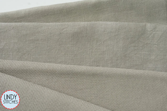 32 Count Saltbush Hand Dyed Belfast Linen by Fox and Rabbit