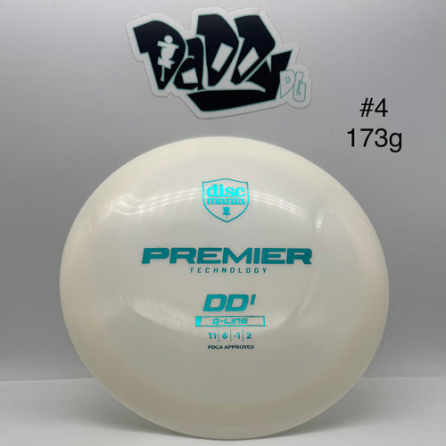 ****NEW Discmania Q-Line Premier DD1 Distance Driver