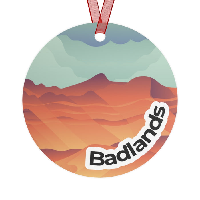Badlands National Park Metal Ornament