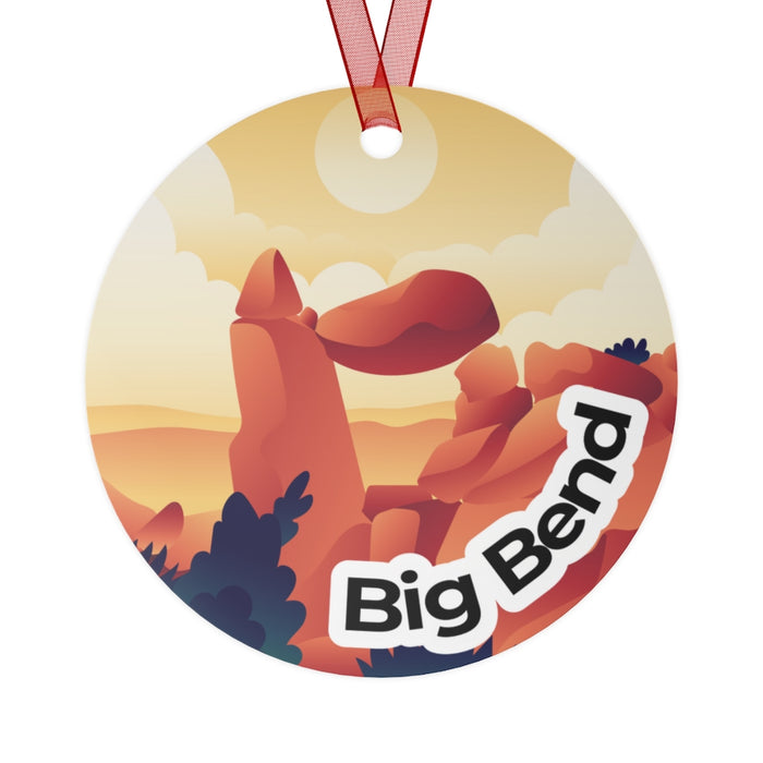 Big Bend National Park Metal Ornament
