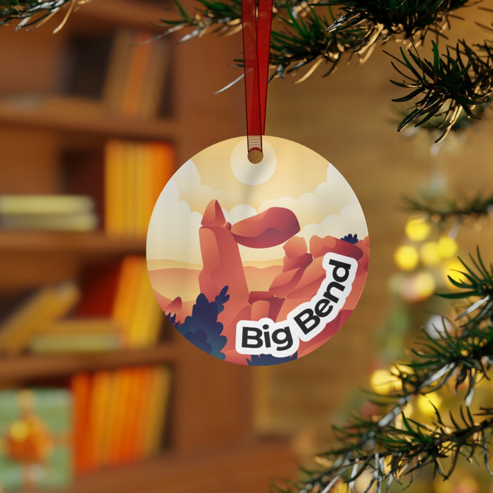 Big Bend National Park Metal Ornament