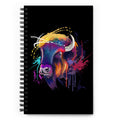 Bison Head Spiral notebook
