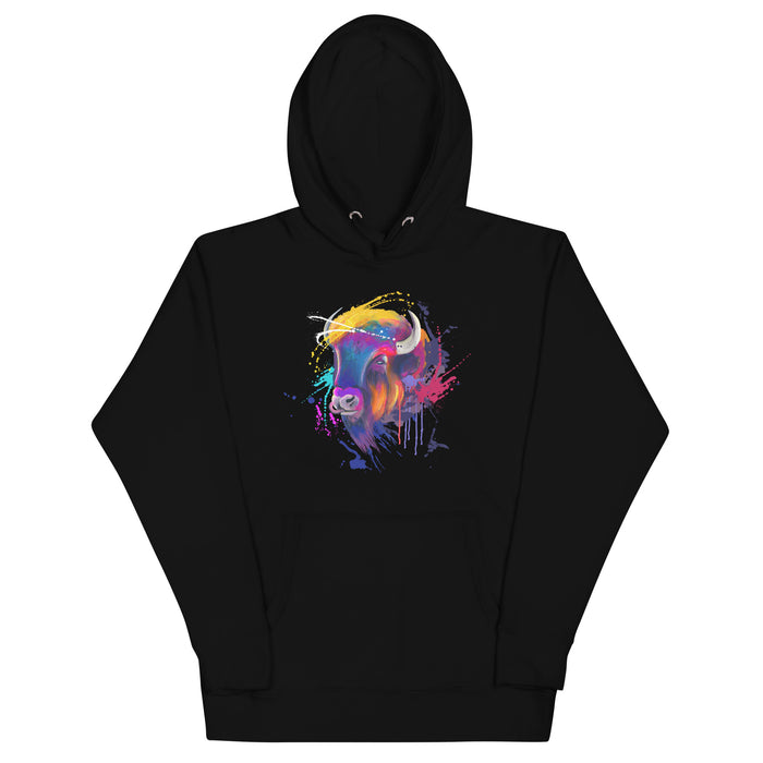 Bison Head Unisex Hoodie