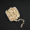 Bulk 16FT Gold Silver Twist Bead String Vase Filler Decoration Wholesale