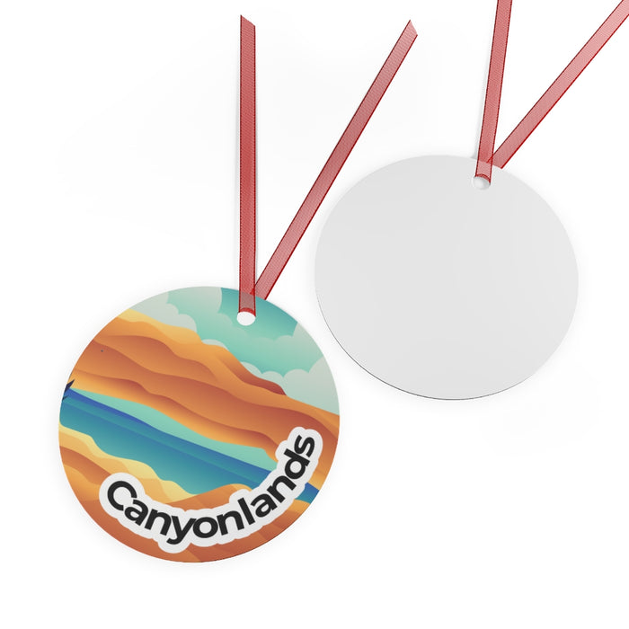 Canyonlands National Park Metal Ornament