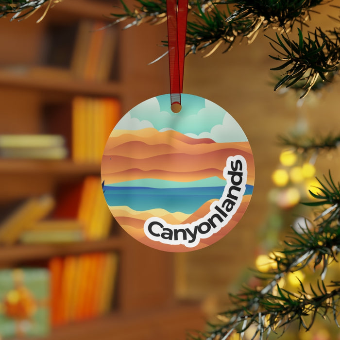 Canyonlands National Park Metal Ornament