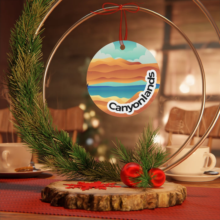 Canyonlands National Park Metal Ornament