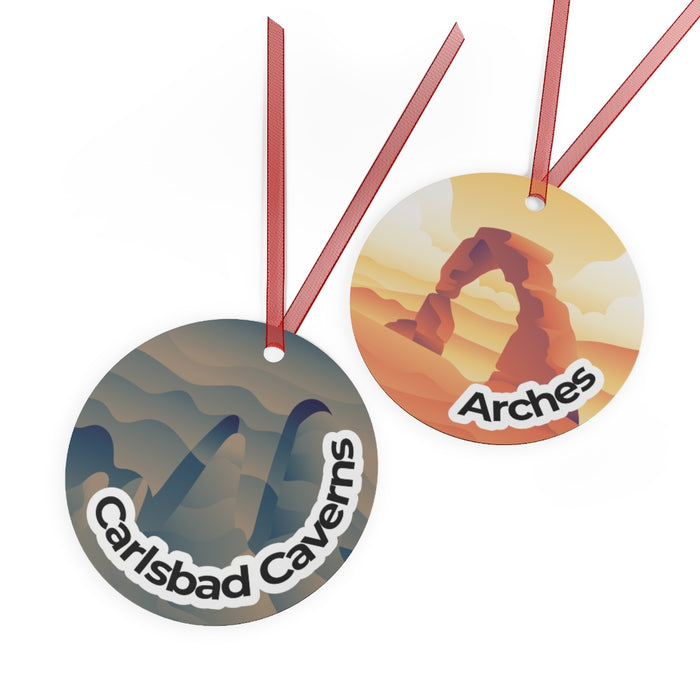 Carlsbad Caverns National Park Metal Ornament