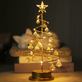 Christmas Tree Shaped Crystal Lamp