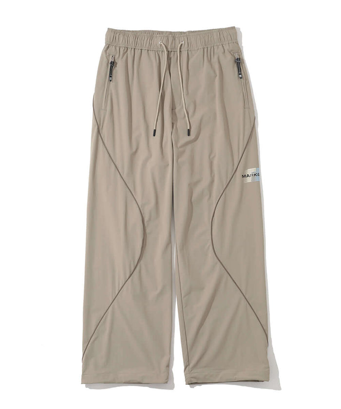 Contour Piped Wide Pants
