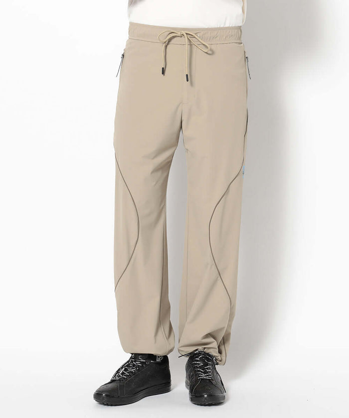 Contour Piped Wide Pants