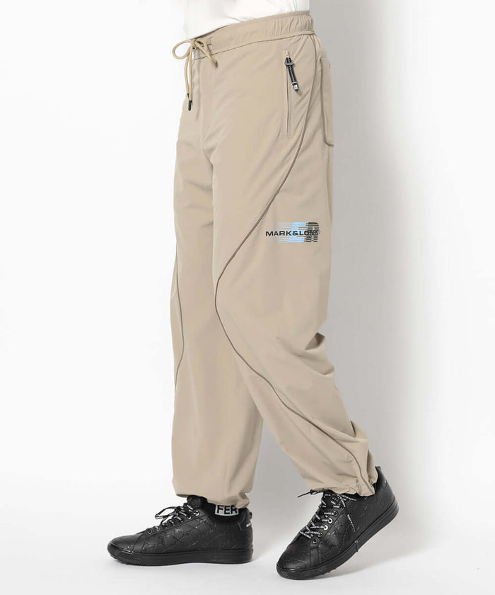 Contour Piped Wide Pants