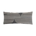 Cotton Lumbar Pillow w/ Applique, 24"