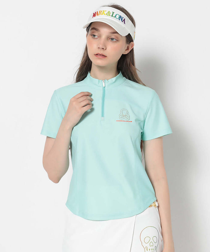 Ever RoundHem Zip Tee | WOMEN