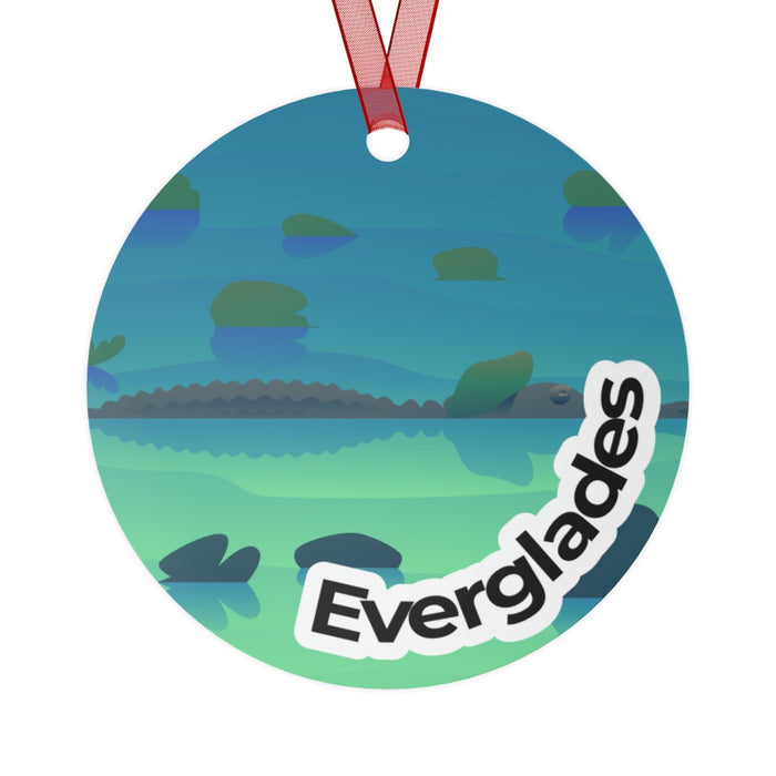 Everglades National Park Metal Ornament