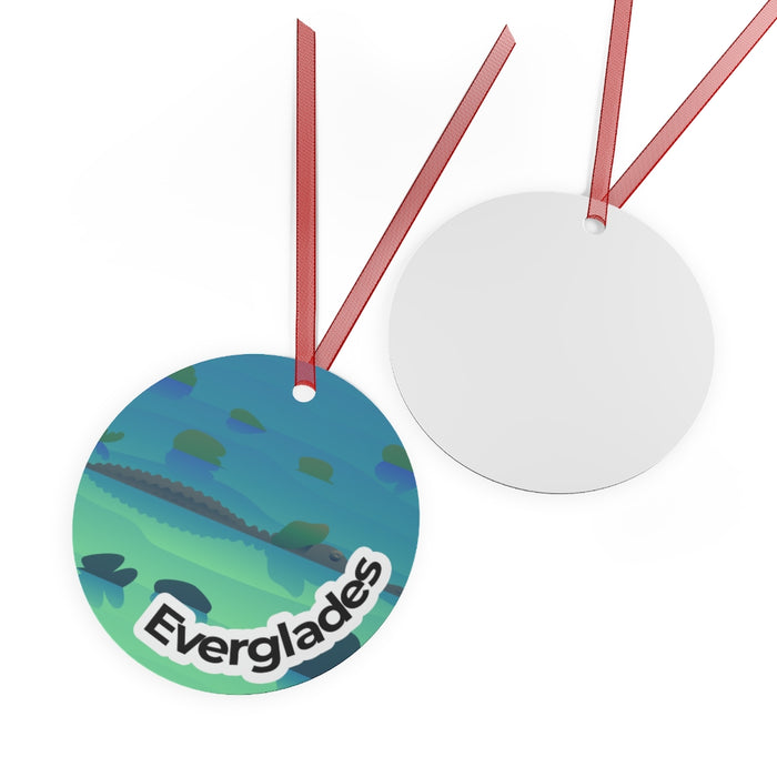 Everglades National Park Metal Ornament