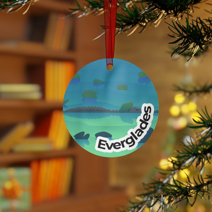 Everglades National Park Metal Ornament