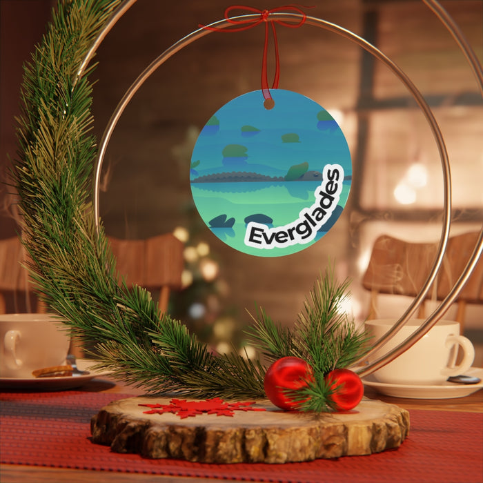Everglades National Park Metal Ornament