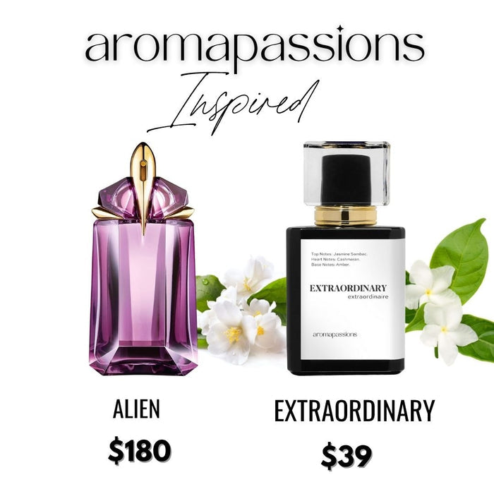 EXTRAORDINARY | Inspired by MUGLER ALIEN | Alien Dupe Pheromone Perfume - aromapassions