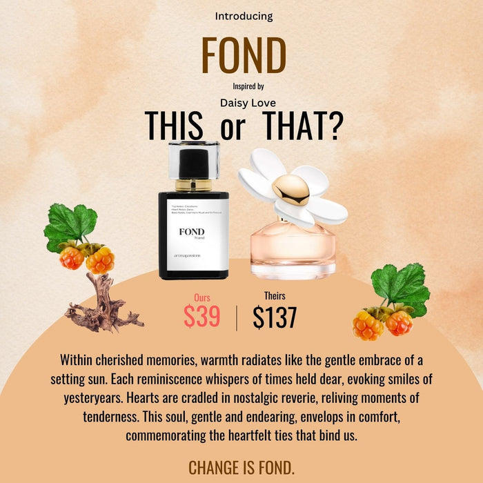 FOND | Inspired by MARK JACOBS DAISY LOVE | Daisy Love Dupe Pheromone Perfume - aromapassions