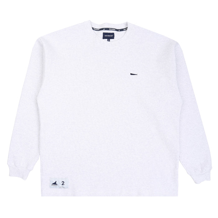Gaufre Waffle L/S - Grey