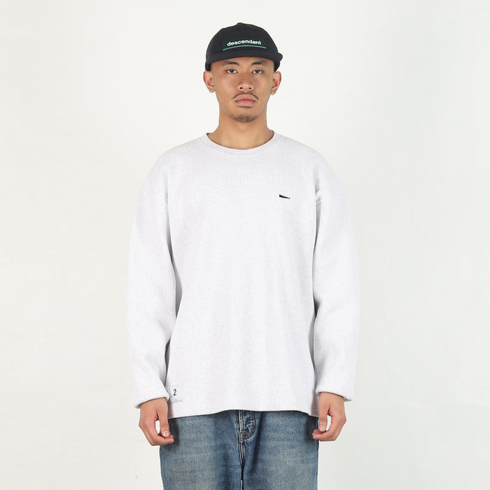 Gaufre Waffle L/S - Grey