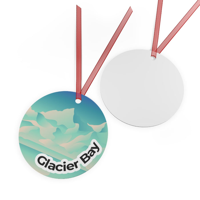 Glacier Bay National Park Metal Ornament