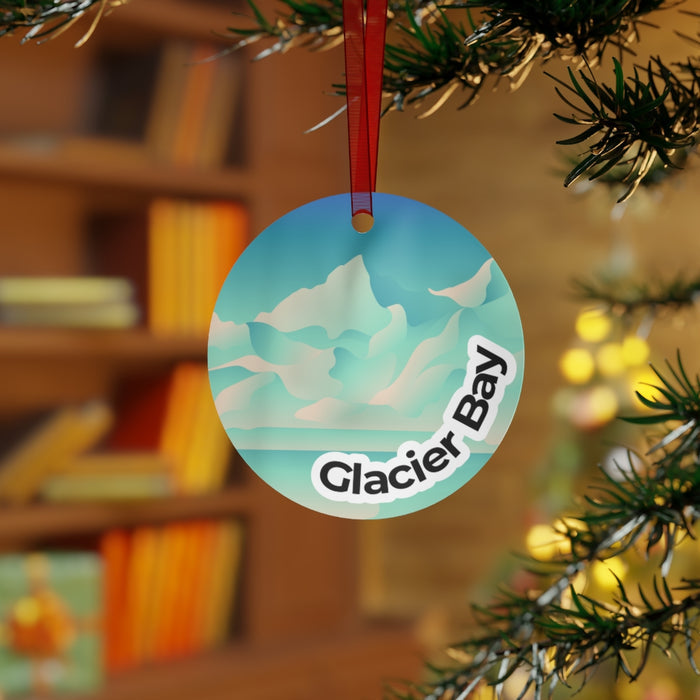 Glacier Bay National Park Metal Ornament