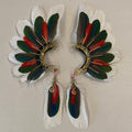 Feather wing Earrings 608