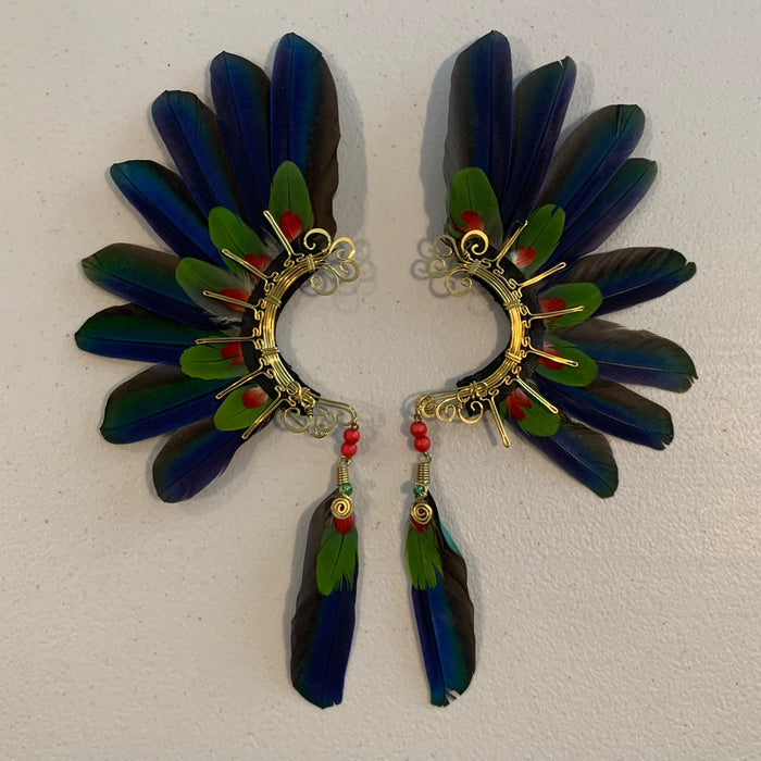 Feather wing Earrings 613