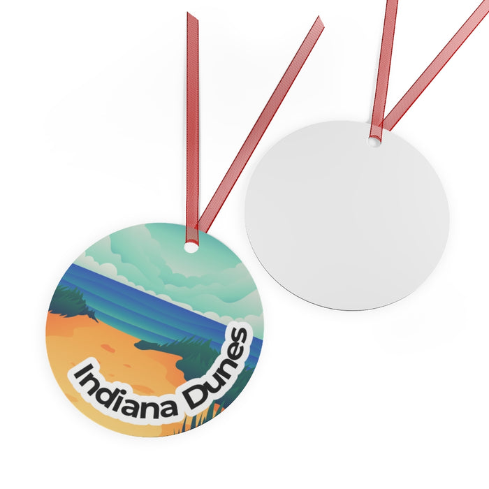 Indiana Dunes National Park Metal Ornament