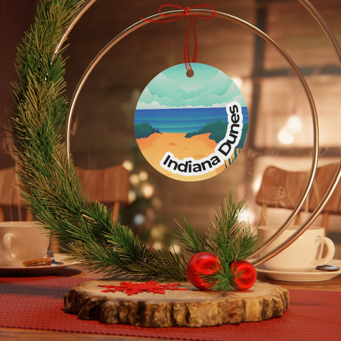 Indiana Dunes National Park Metal Ornament
