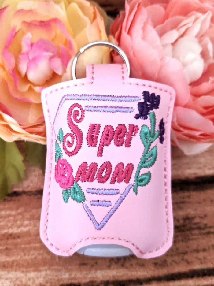 ITH Digital Embroidery Pattern for Set of 4 Super Mom Bundle Pack, 4X4 & 5X7 Hoops