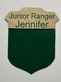 Junior Ranger Badge Display
