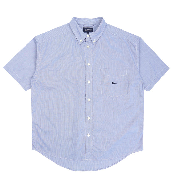Kennedy's Plaid SS Shirt - Navy