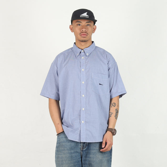 Kennedy's Plaid SS Shirt - Navy