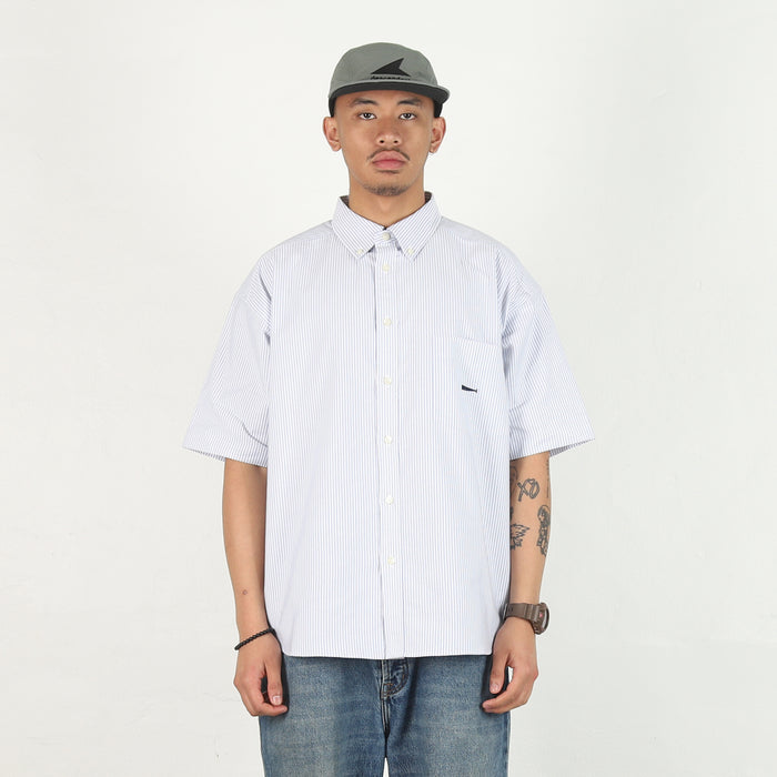 Kennedy's Stripe SS Shirt - Blue