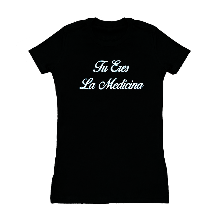 Ladies Top - Tu eres la medicina Black