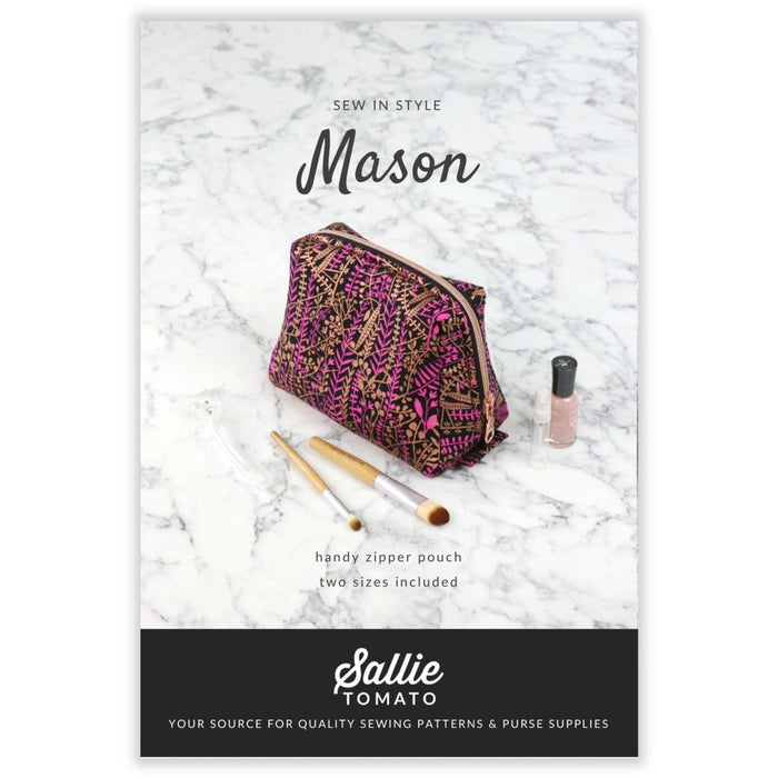 Mason Bag Pattern by Sallie Tomato -  Moda Fabrics