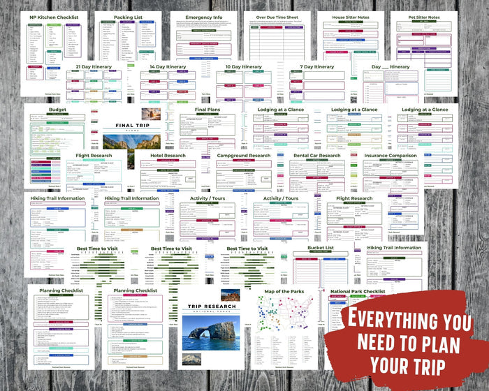 National Park Travel Planner
