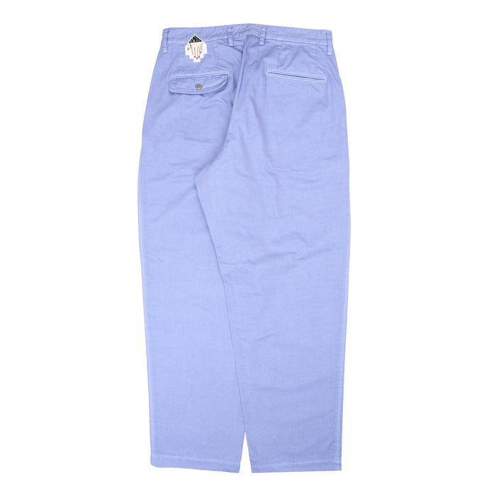 Overdye Two Tuck Pants - Purple