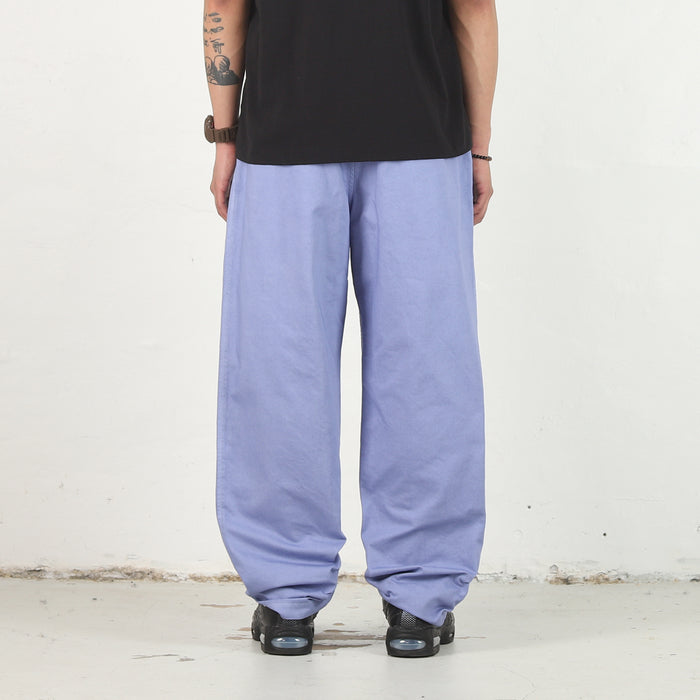 Overdye Two Tuck Pants - Purple