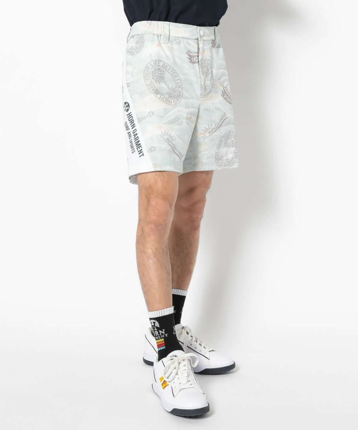 Retro Hawaiian Mesh Shorts | MEN