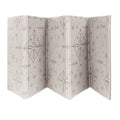 The Nuby US Reversible Floor Mat | Graceful Grey is a light gray, foldable mat with geometric patterns and arrows in a zigzag design. It’s portable, reversible, easy to wipe clean, and perfect for any room.