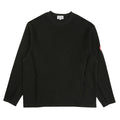 Side Seam DBL Knit LS - Black