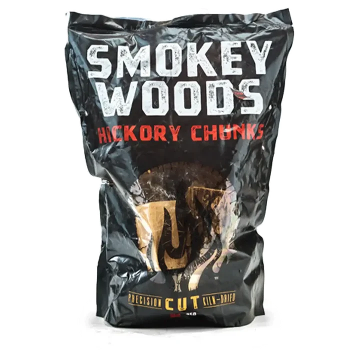 Smokey Woods™ Bagged Hickory Wood Chunks - Nationwide Shipping Available